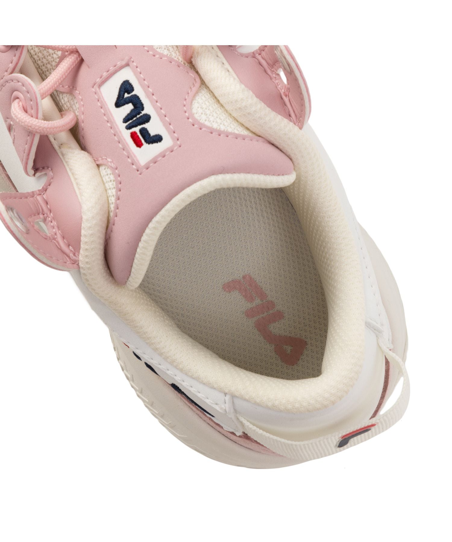 FILA PROVENANCE 2 / Provenance 2 Unisex Casual Thick-soled Sneakers / White Pink