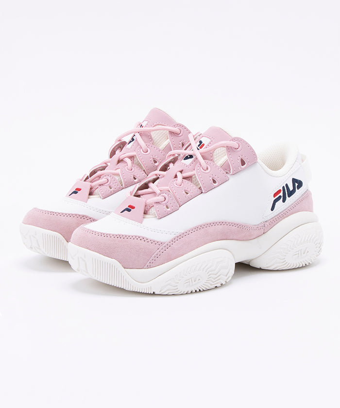 FILA PROVENANCE 2 / Provenance 2 Unisex Casual Thick-soled Sneakers / White Pink