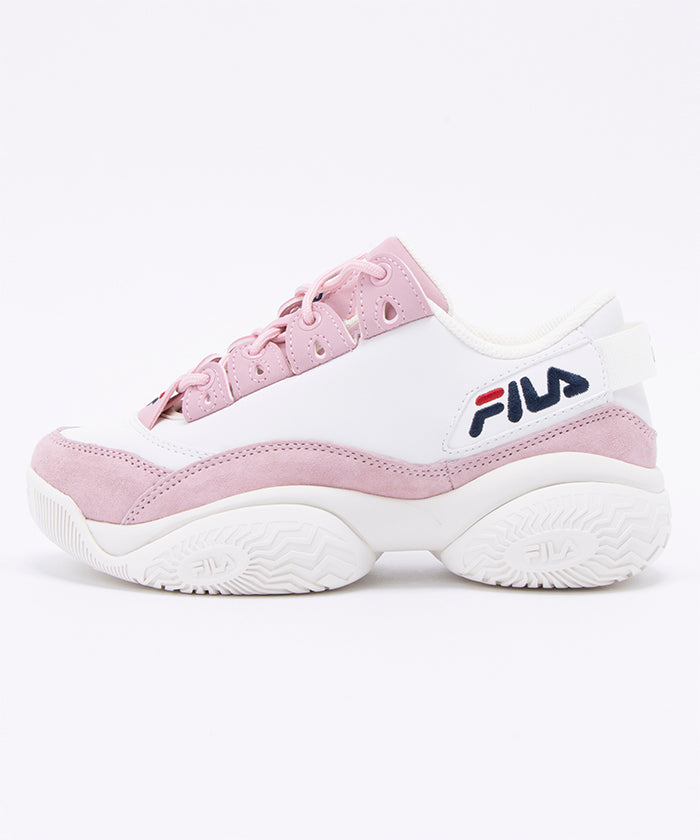 FILA PROVENANCE 2 / Provenance 2 Unisex Casual Thick-soled Sneakers / White Pink
