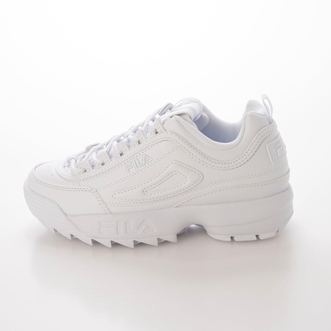 フィラ FILA フィラ FILA DISRUPTOR II  /ディスラプター2 定番厚底スニーカーシューズ/WHITE/WHITE/WHITE  USS23029-101 （WHITE/WHITE/WHITE） WHITE/WHITE/WHITE
