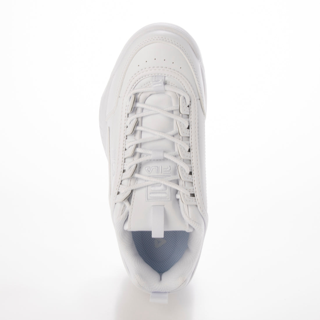 フィラ FILA フィラ FILA DISRUPTOR II  /ディスラプター2 定番厚底スニーカーシューズ/WHITE/WHITE/WHITE  USS23029-101 （WHITE/WHITE/WHITE） WHITE/WHITE/WHITE
