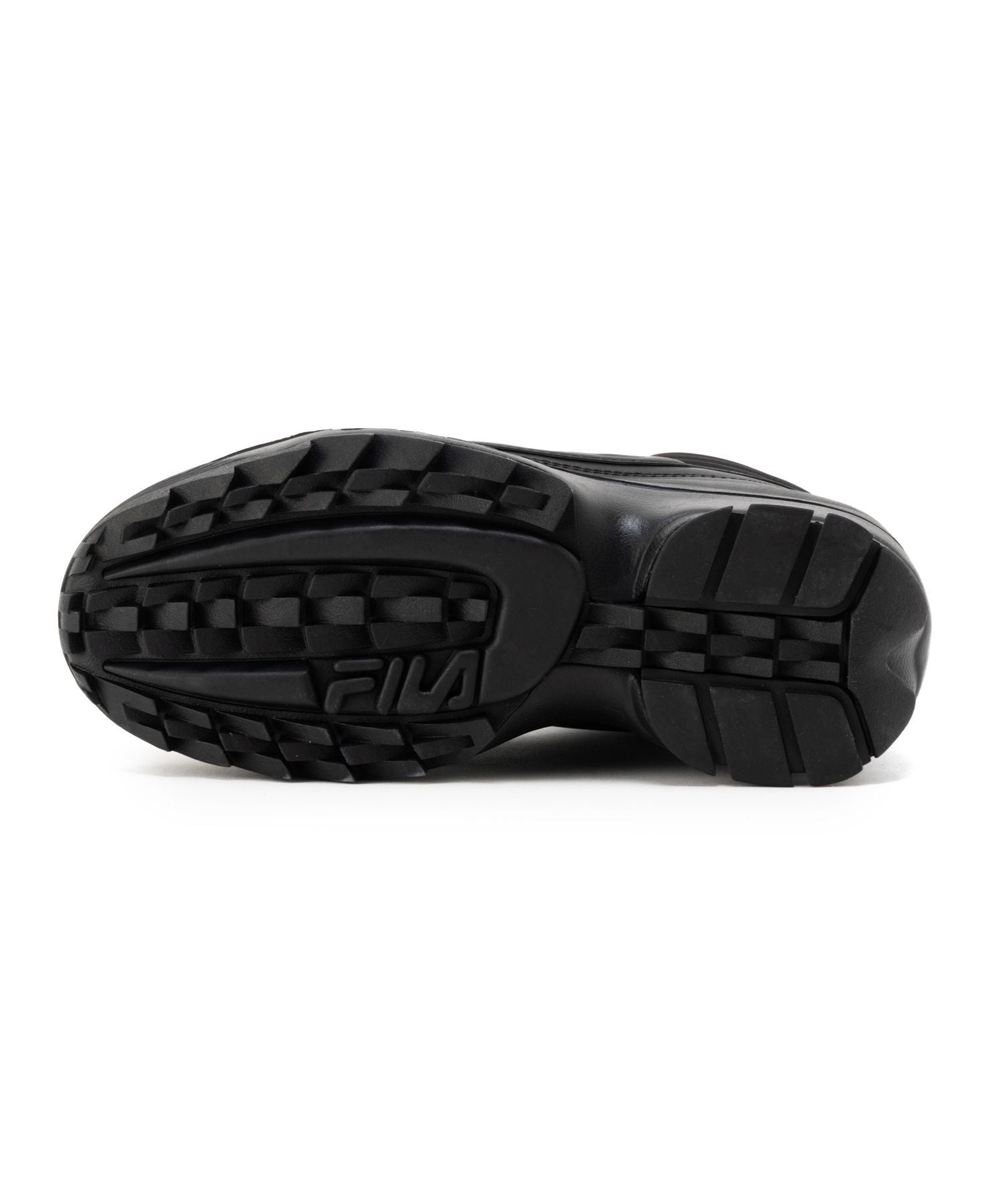 菲拉 FILA DISRUPTOR II WEDGE MID / DISRUPTOR II 鞋楔 MID / 厚底休閒運動鞋 / 黑色
