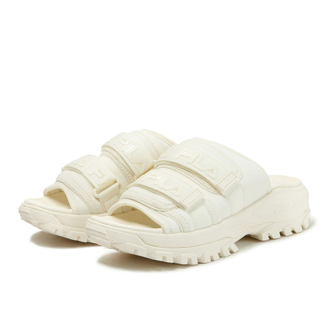 フィラ FILA FILA OUTDOOR SLIDE (フィラ アウトドアスライド) （GARDENIA/GARDENIA/GARDENIA） GARDENIA/GARDENIA/GARDENIA