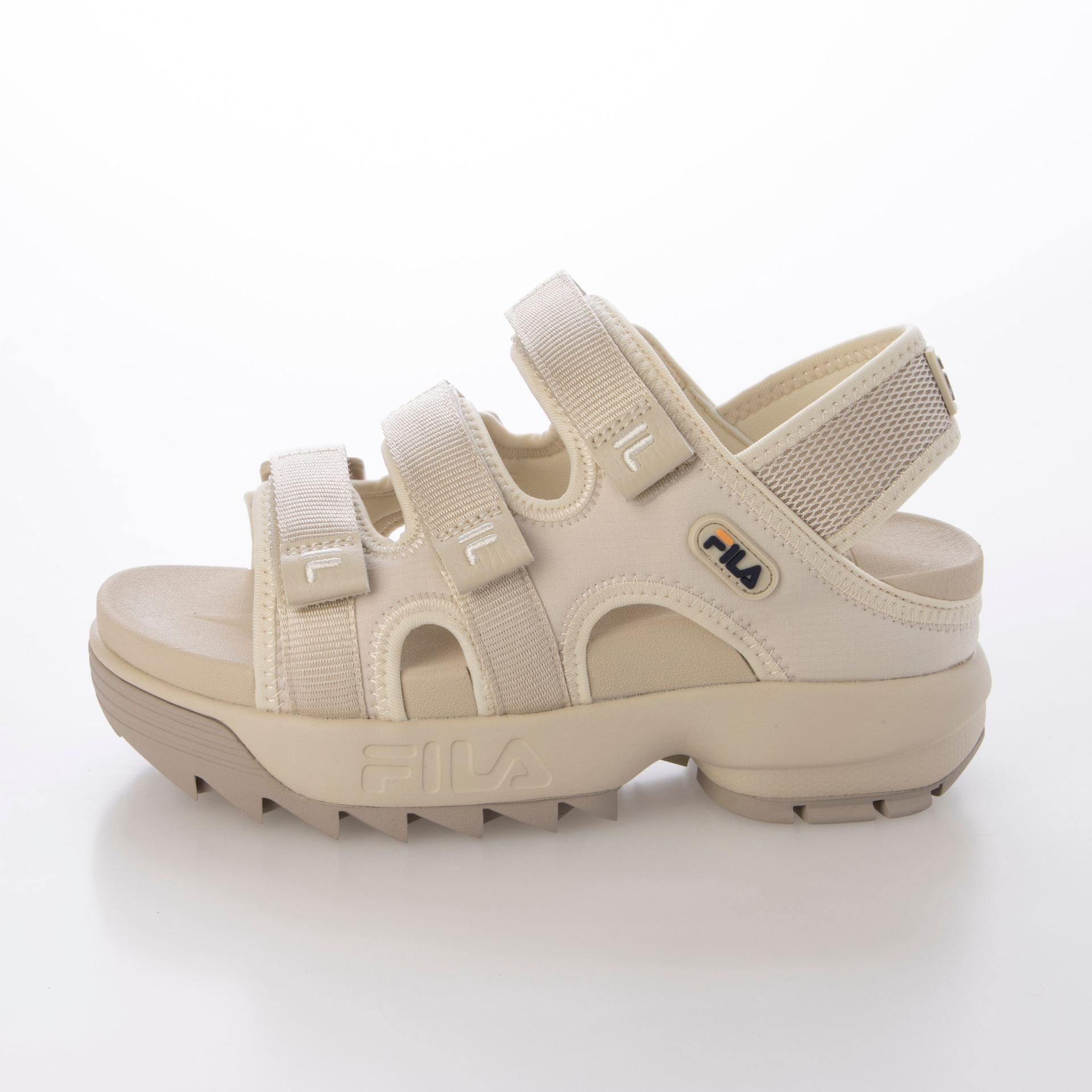 フィラ FILA FILA - WMENS DISRUPTOR SD PUFFY BEIGE/TANGERINE/FILA NAVY 【USS24036-922】 （BEIGE/TANGERINE/FILA NAVY） BEIGE/TANGERINE/FILA NAVY