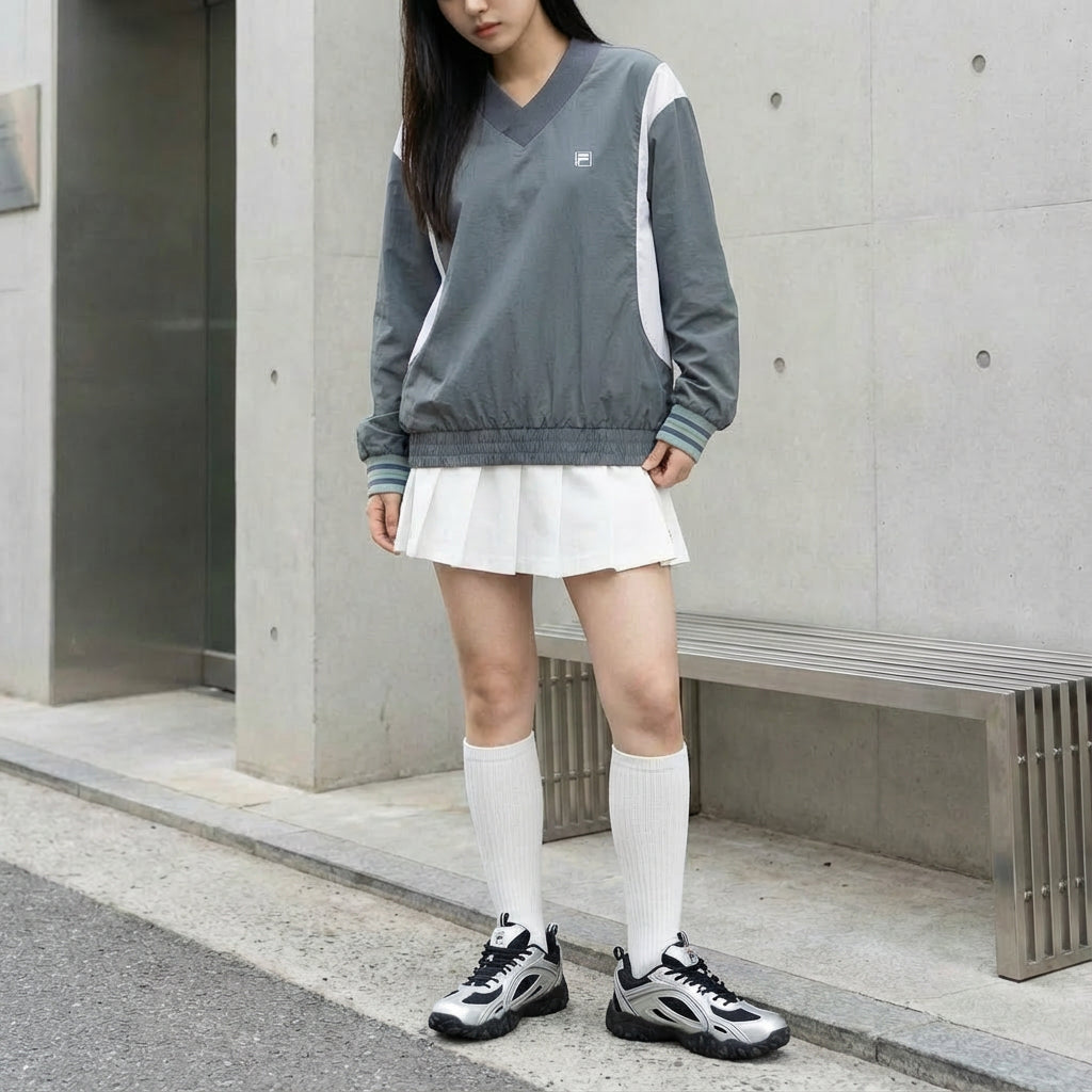 フィラ FILA フィラエシャッペエムエス / FILA ECHAPPE MS / カジュアルスニーカー （BLACK/BLACK/SILVER） BLACK/BLACK/SILVER