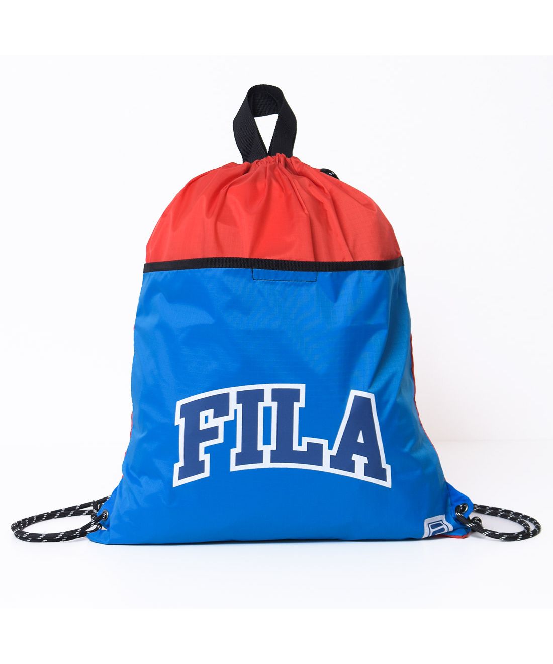 フィラ FILA FILA切り替えアーチロゴプールバッグ【返品不可商品】