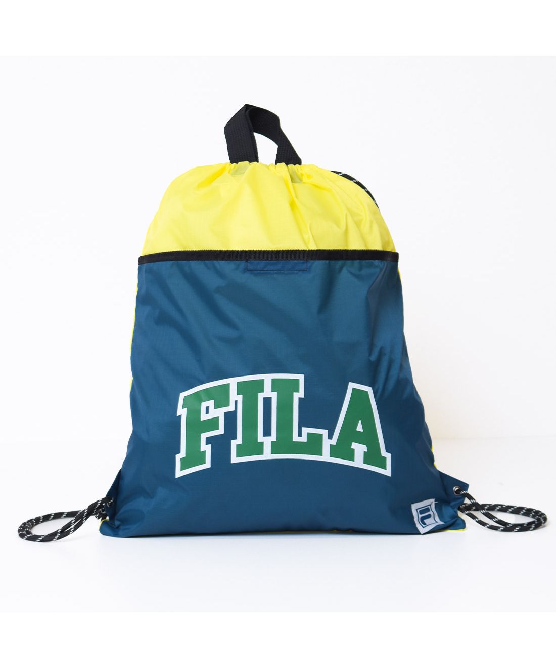 フィラ FILA FILA切り替えアーチロゴプールバッグ【返品不可商品】