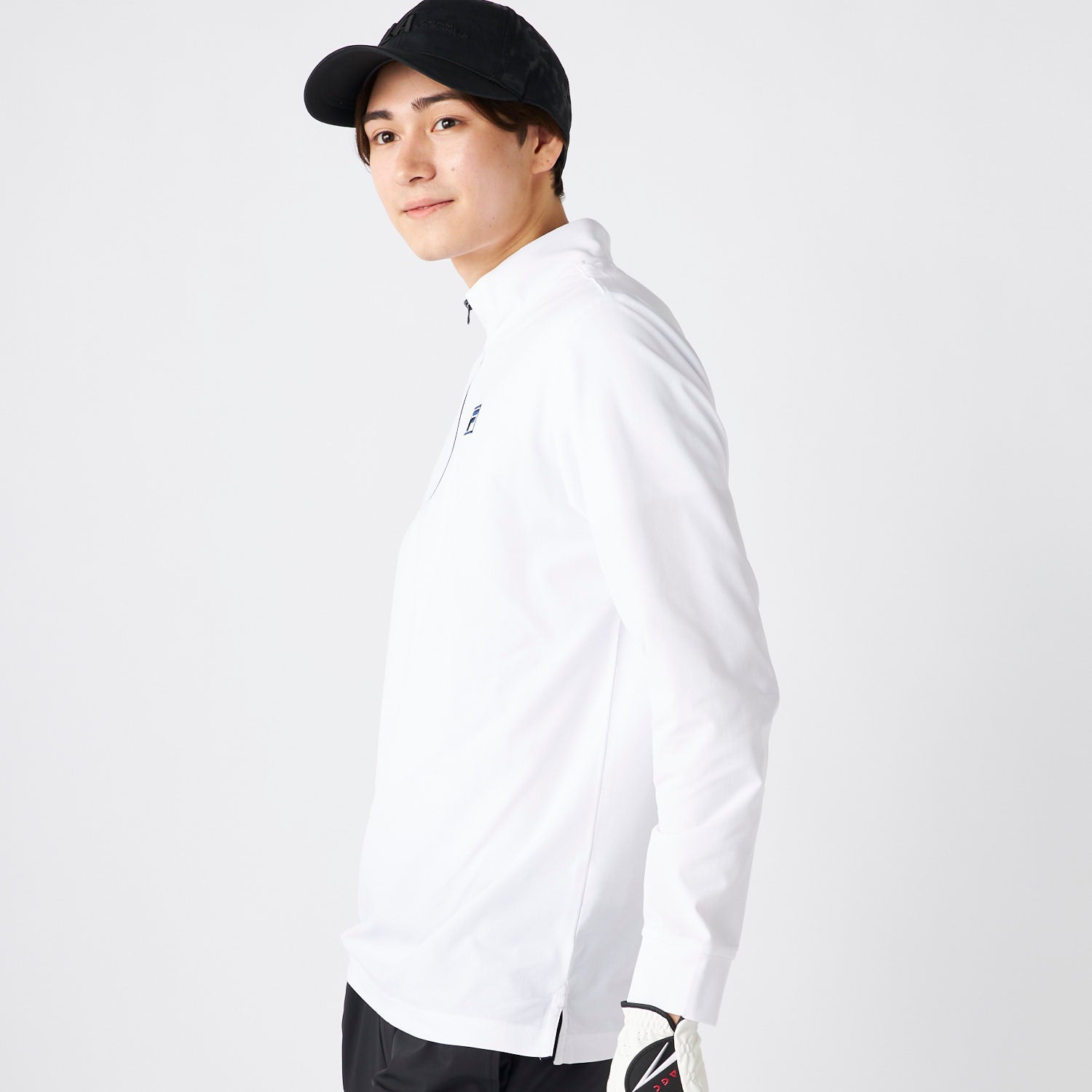 フィラ FILA ハーフジップ長袖シャツ （WT） WT