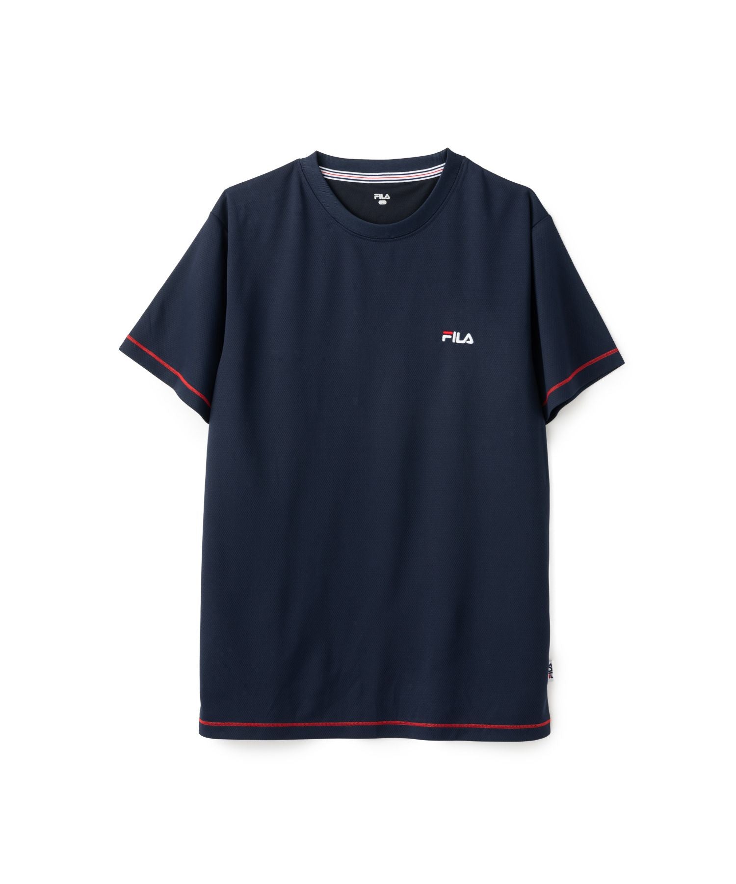 フィラ FILA S/SワンポイントTシャツ （ネイビー） ネイビー