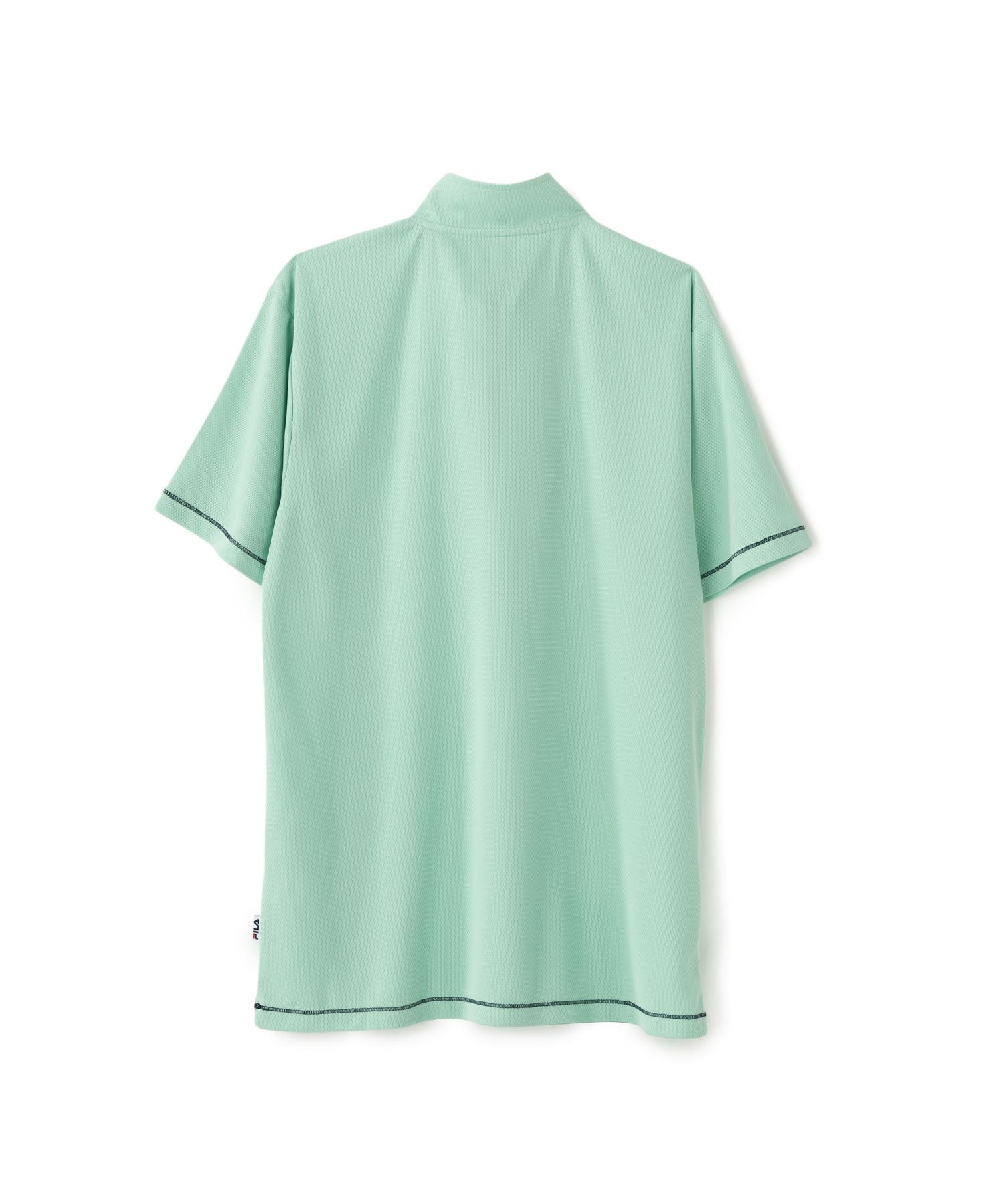フィラ FILA ワンポイントハーフジップTシャツ （サックス） サックス