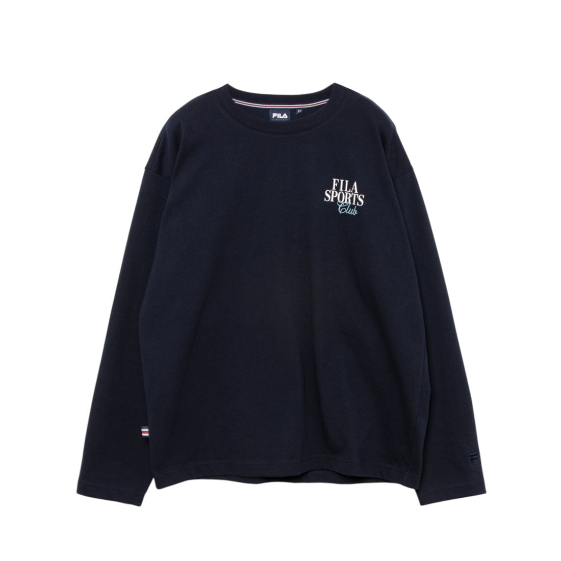 フィラ FILA 【カジュアルウェア】Treat graphic Long sleeve T / グラフィックロンT / レディース （DARK NAVY） DARK NAVY