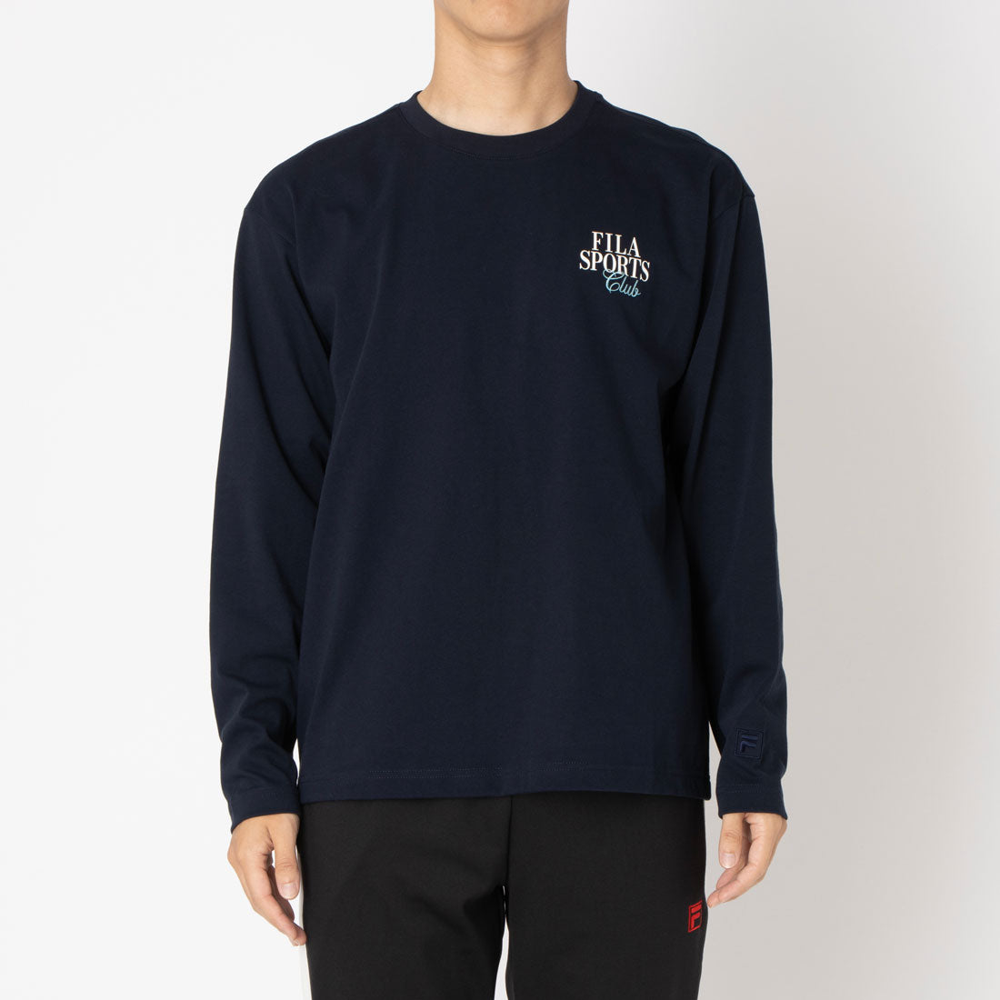 フィラ FILA 【カジュアルウェア】Treat graphic Long sleeve T / グラフィックロンT / レディース （DARK NAVY） DARK NAVY