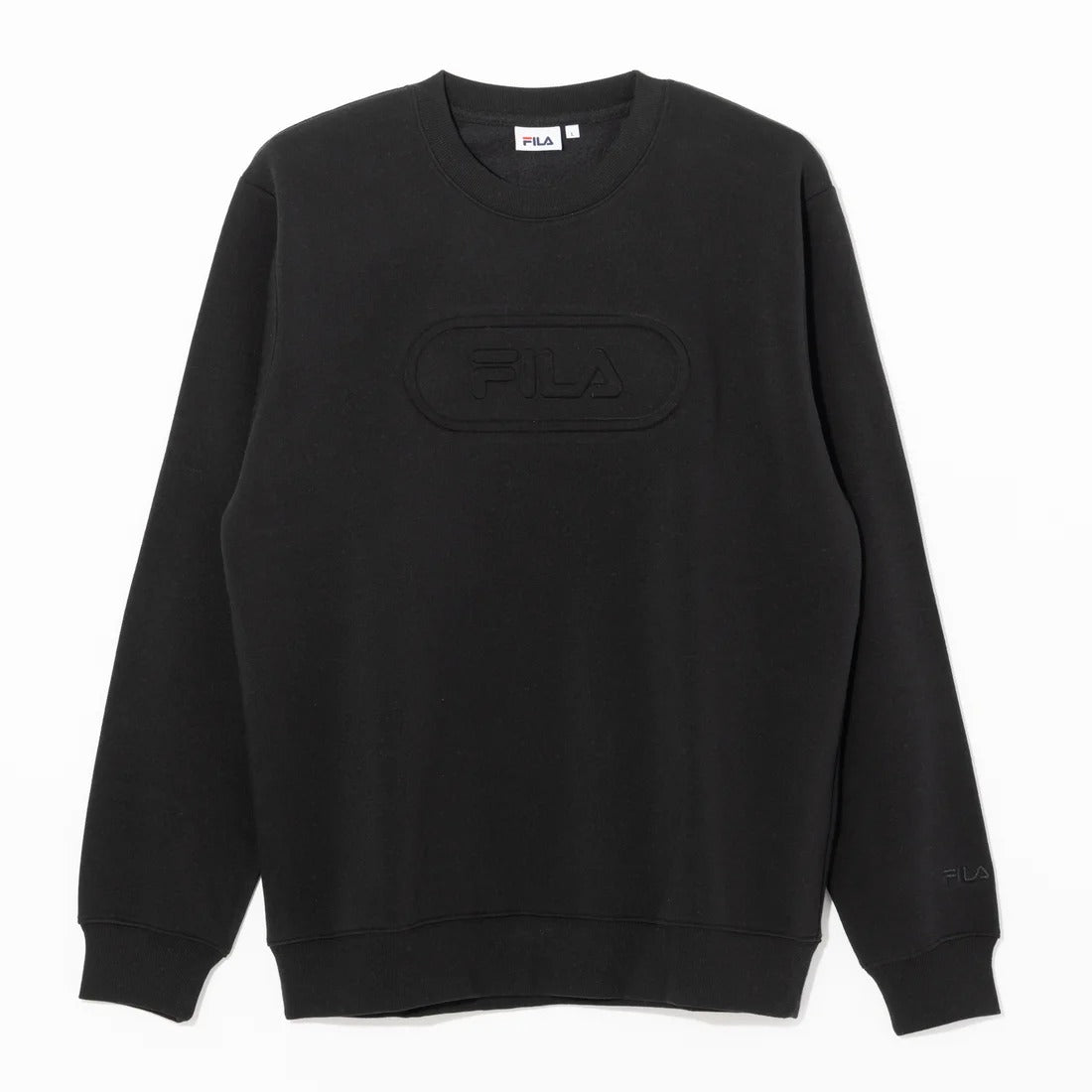フィラ FILA PTクルーネックトレーナー / CREW NECK SHIRTS / カジュアルウェア / メンズ （BK0） BLACK