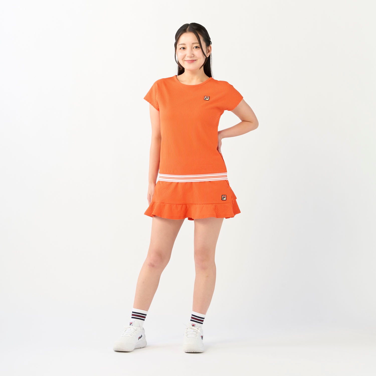 フィラ FILA 【テニス】スコート / レディース （ORANGE） ORANGE