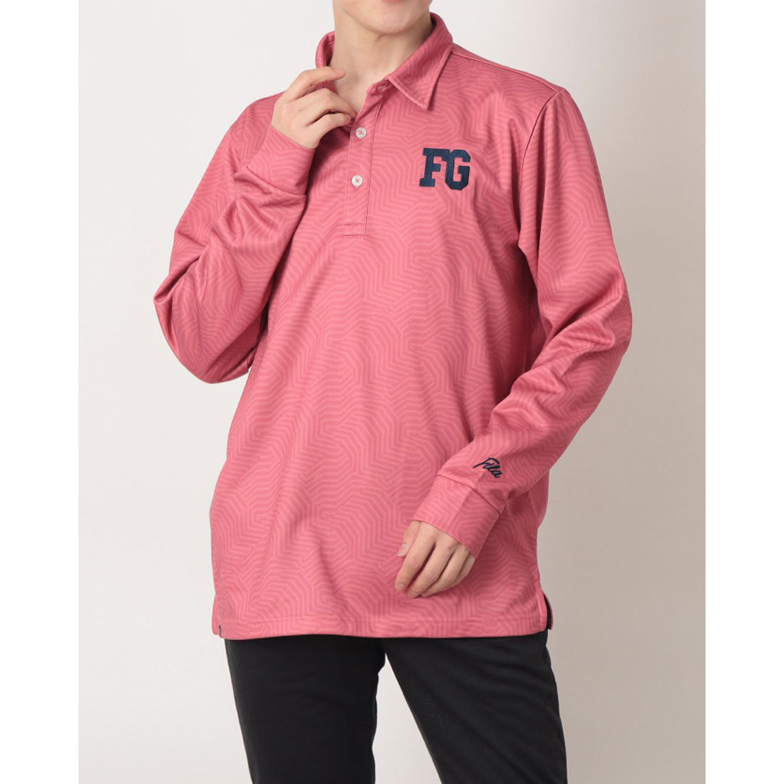 フィラ FILA プリント裏起毛長袖シャツ （PK） PK
