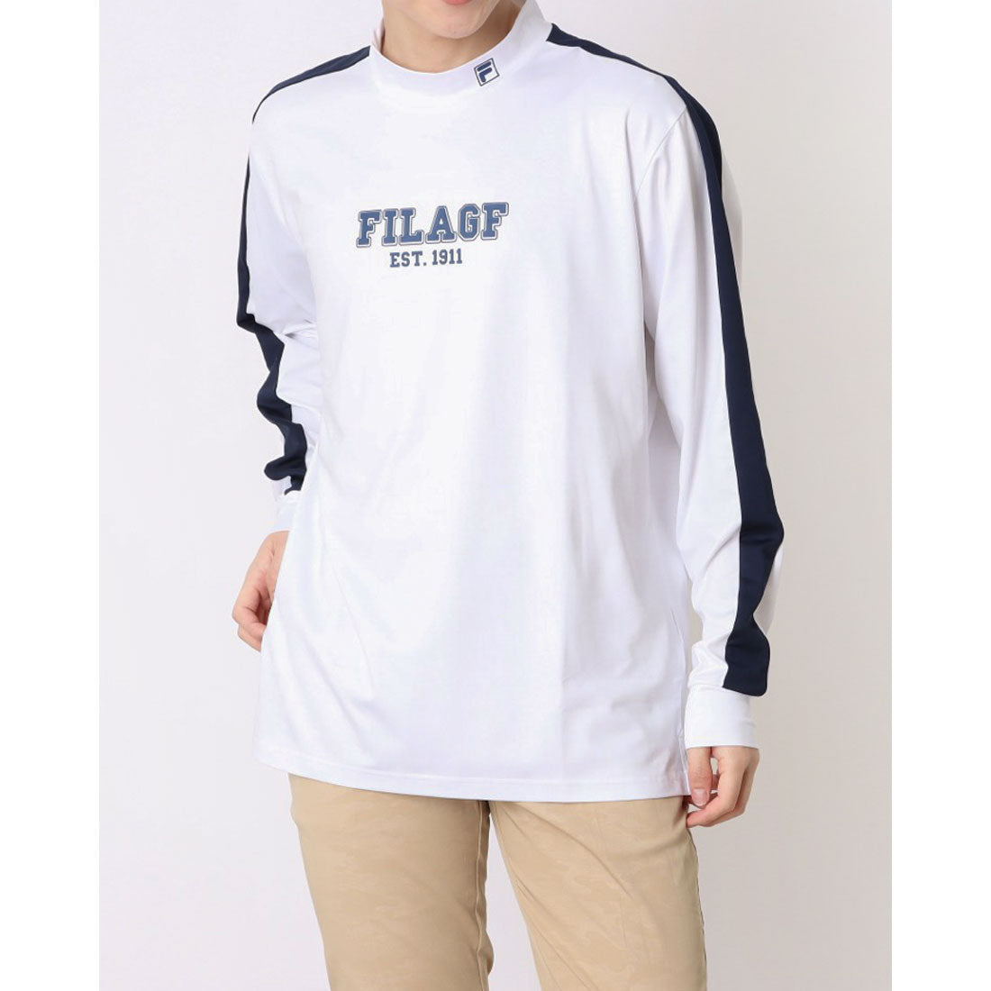 フィラ FILA プリント裏起毛長袖シャツ （WT） WT