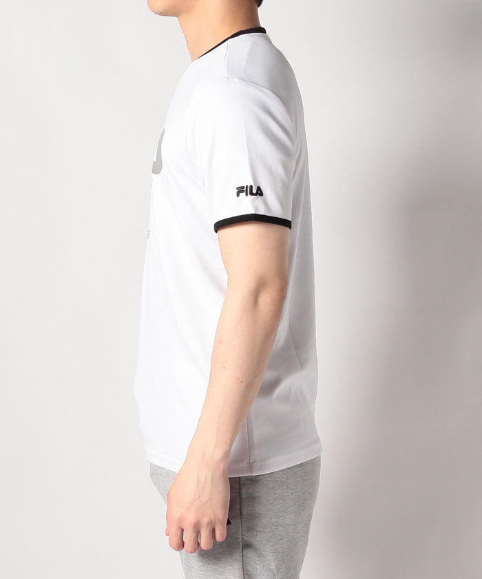 フィラ FILA ツインクール VネックTシャツ （ブラック） ブラック