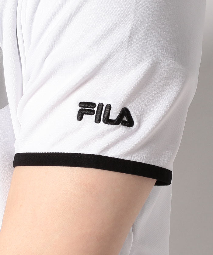 フィラ FILA ツインクール VネックTシャツ （ブラック） ブラック