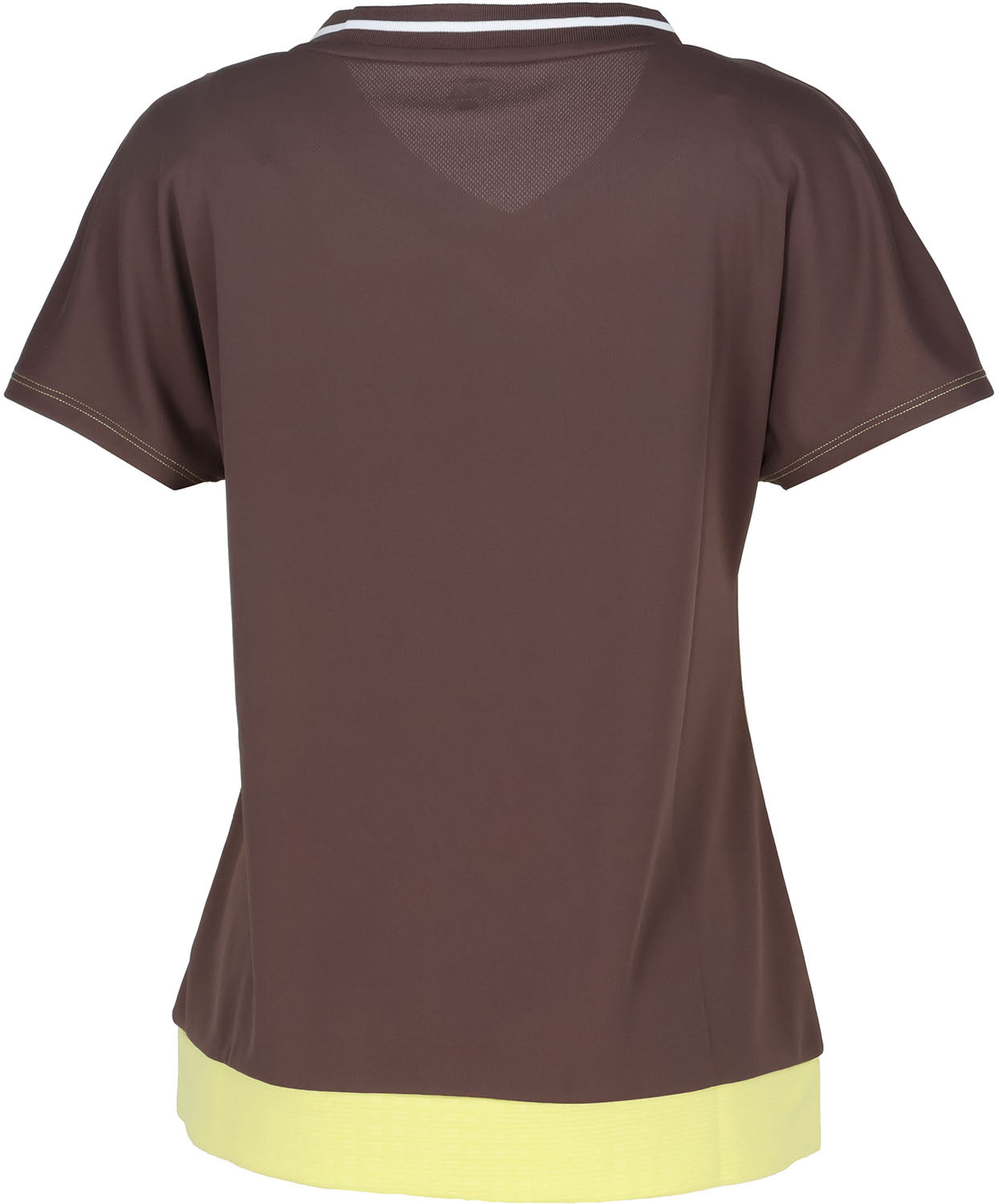 FILA 【Tennis】 Embossed Dot Mesh V-Neck Game Shirt for Women
