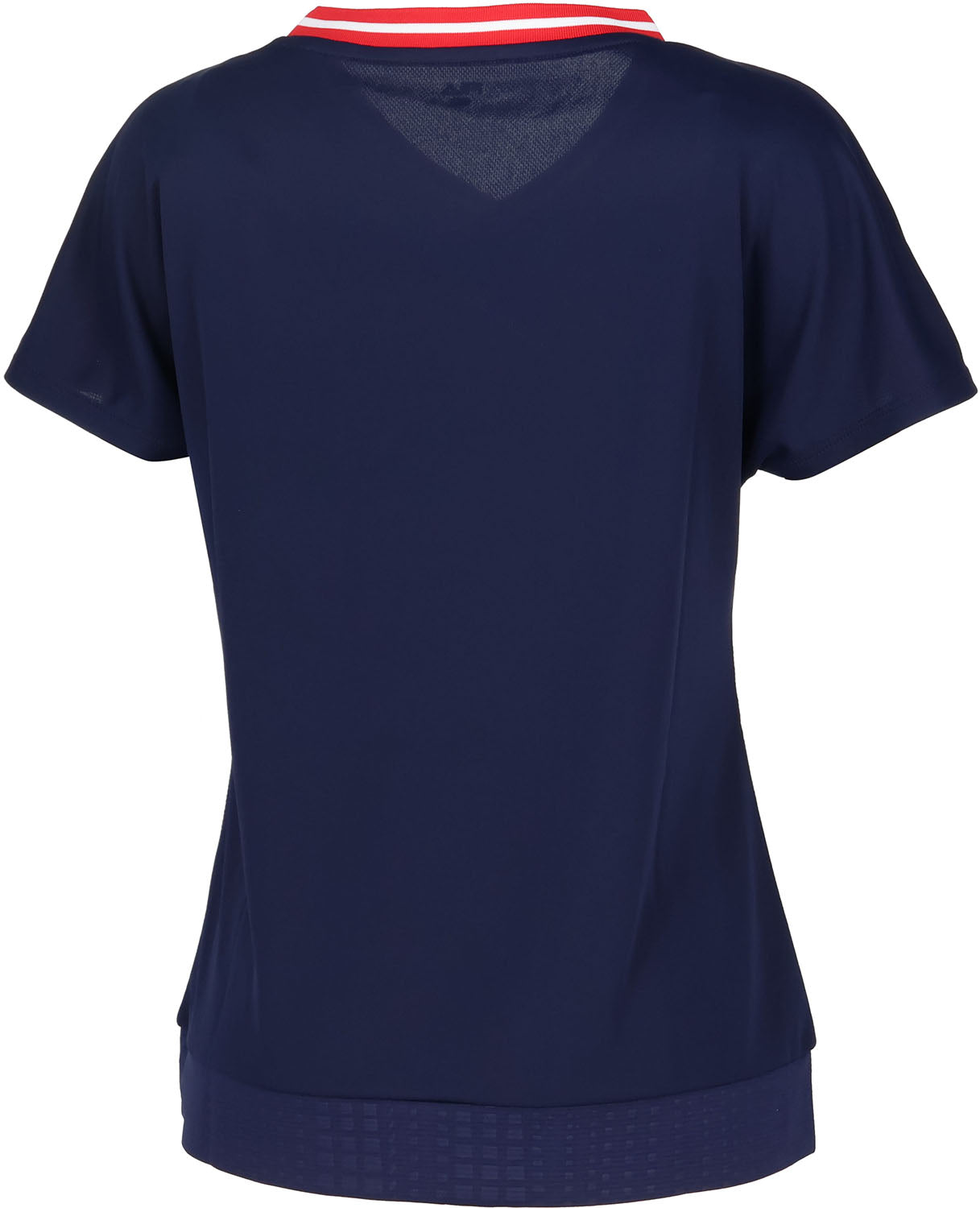 FILA 【Tennis】 Embossed Dot Mesh V-Neck Game Shirt for Women