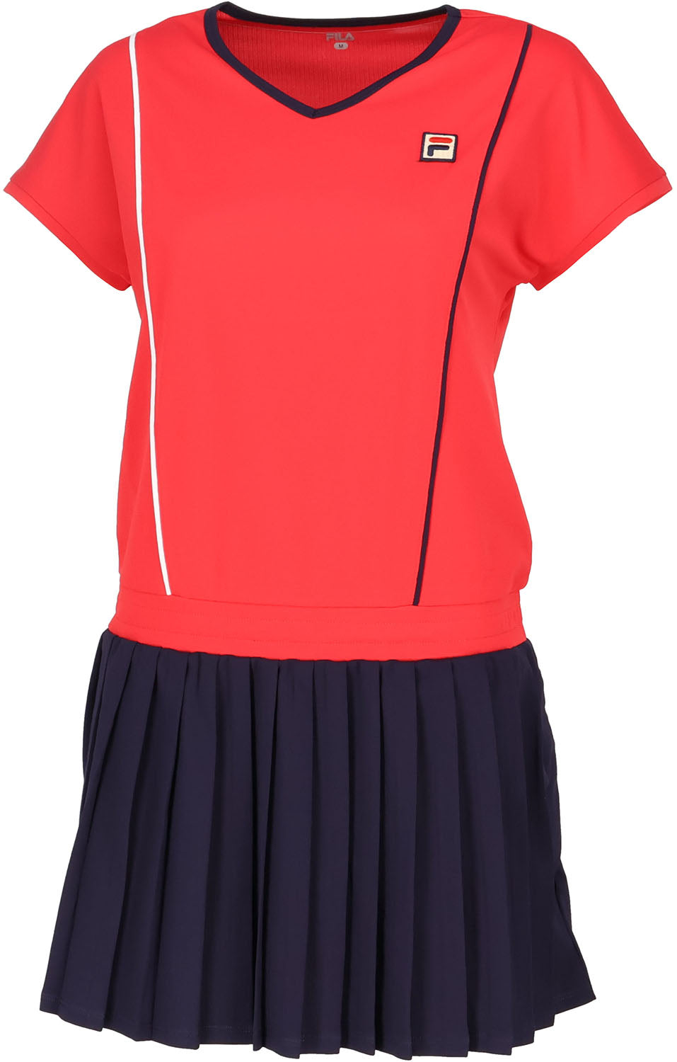 フィラ FILA 【テニス】無地 アクアツイストエアーストライプ ワンピース レディース