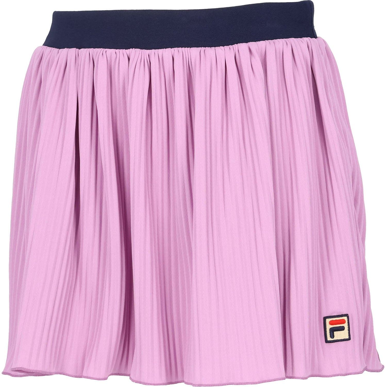 フィラ FILA 【テニス】無地 バックホールメッシュ アコーディオンプリーツスコート レディース
