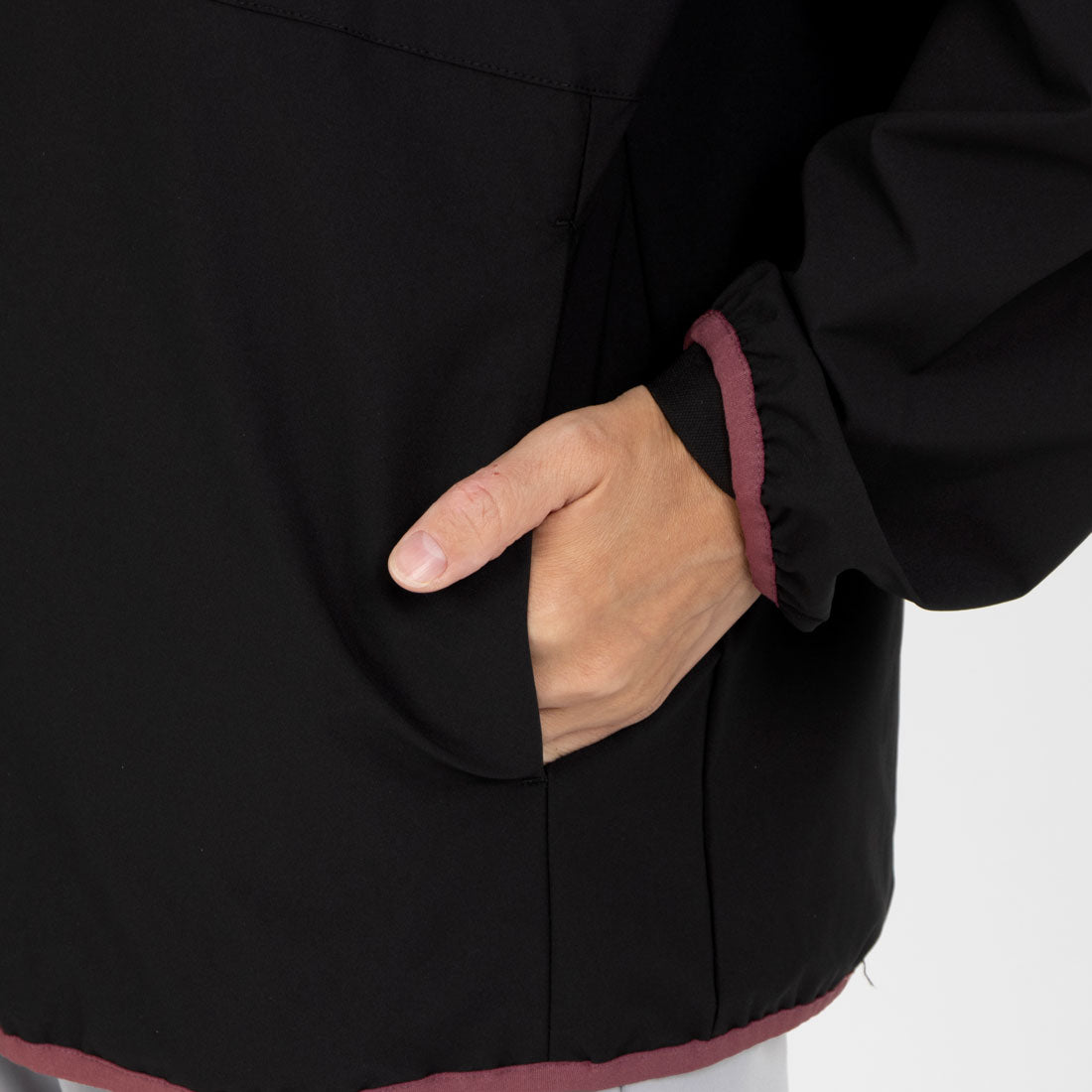 フィラ FILA WIND TRACK HOODIE （BLACK） BLACK