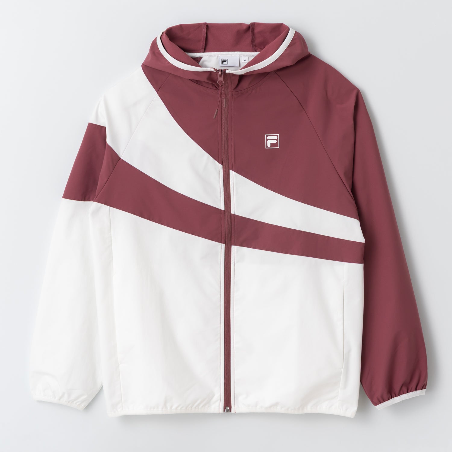 フィラ FILA WIND TRACK HOODIE （WINE） WINE
