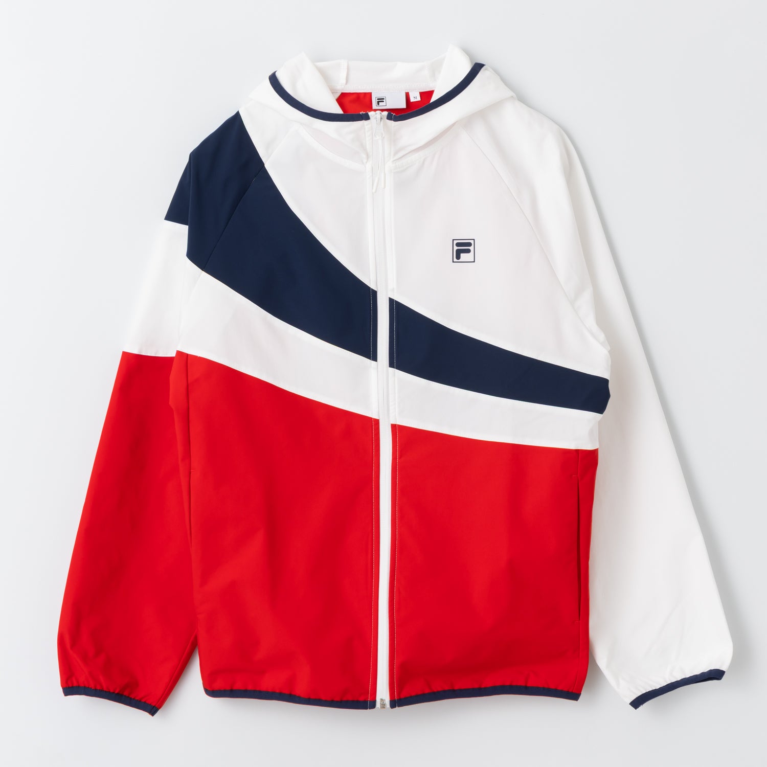 フィラ FILA WIND TRACK HOODIE （WHITE） WHITE