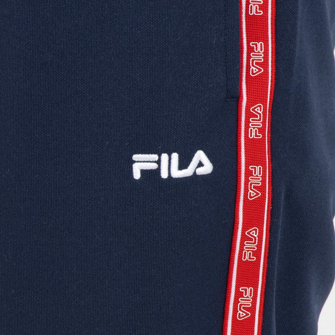 フィラ FILA ロゴテープジャージパンツ / LOGO TAPED JERSEY PANTS / カジュアルウェア / レディース （NV0） NAVY