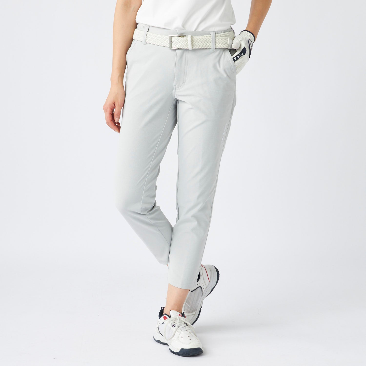 フィラ FILA クロップドパンツ （LGY） LGY