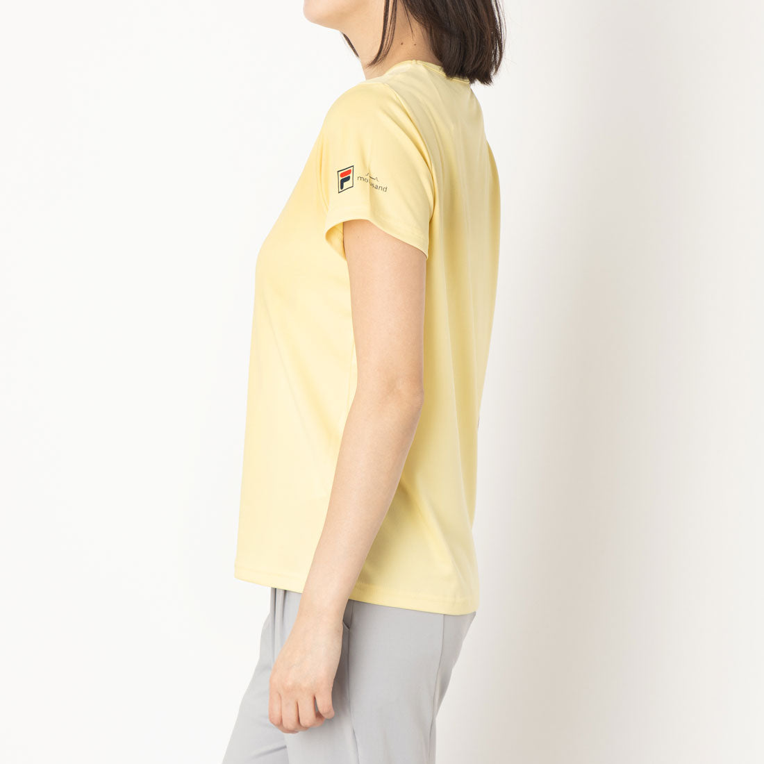 フィラ FILA FILA × mofusand・Tennis ball cat S/S T-shirts/ レディース （L.YELLOW） L.YELLOW