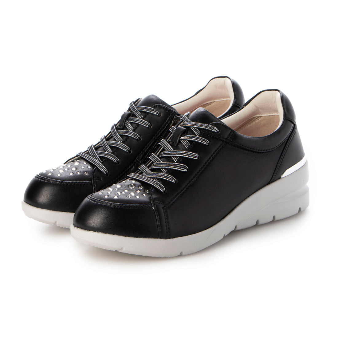 フィットジョイ FITJOY 軽量 6 eyelet キラキラスニーカー