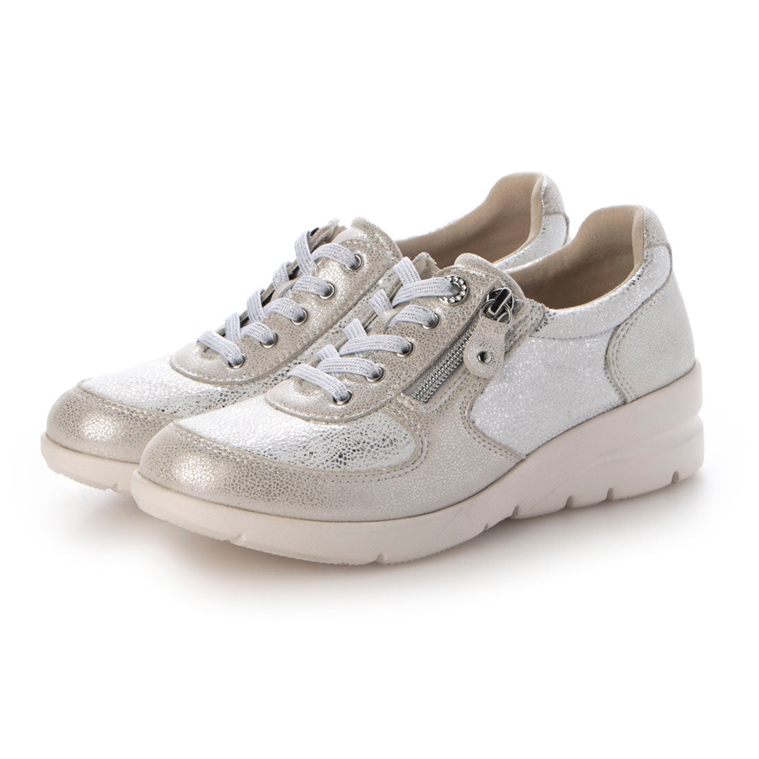 フィットジョイ FITJOY 5 eyelet 軽量ストレッチヒールアップスニーカー