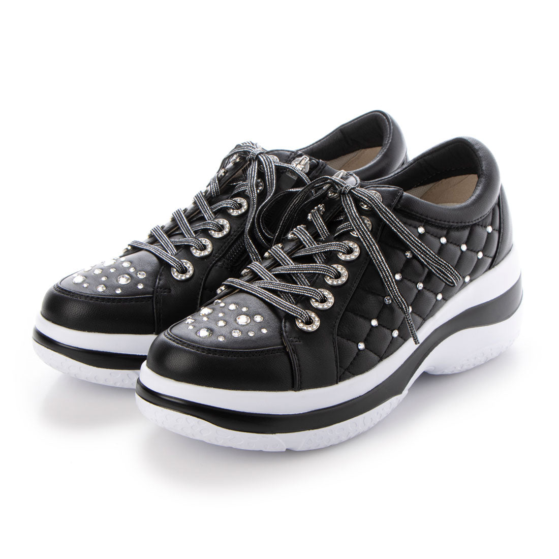 FITJOY Platform 6 Eyelet Sneakers
