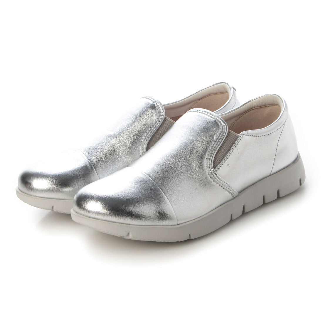 フィットジョイ FITJOY 軽量 slip-on スニーカー （SLV/GRY） SLV/GRY