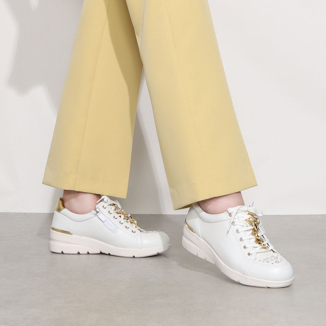 フィットジョイ FITJOY 軽量 6 eyelet スニーカー