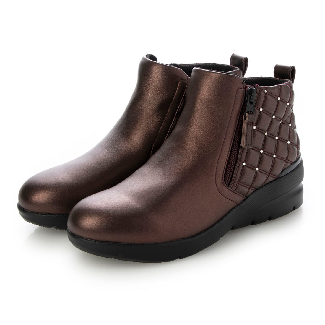 FITJOY Lightweight Sparkly Boots