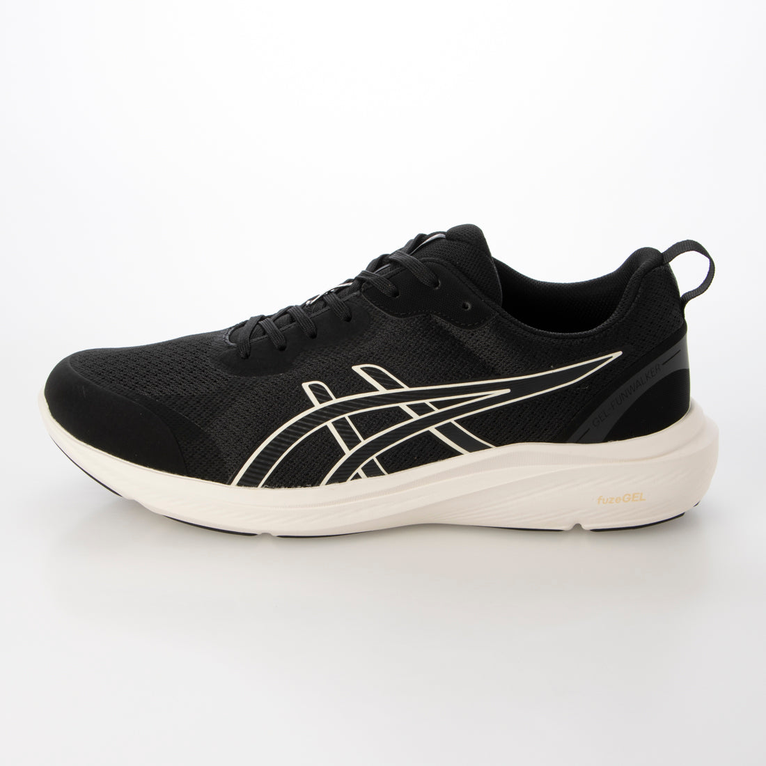 アシックス ウォーキング（ウェルネスウォーカー） ASICS WALKING (WELLNESS WALKER) 558 GEL-FUNWALKER M0 291066 （ブラック×ホワイト） ブラック×ホワイト