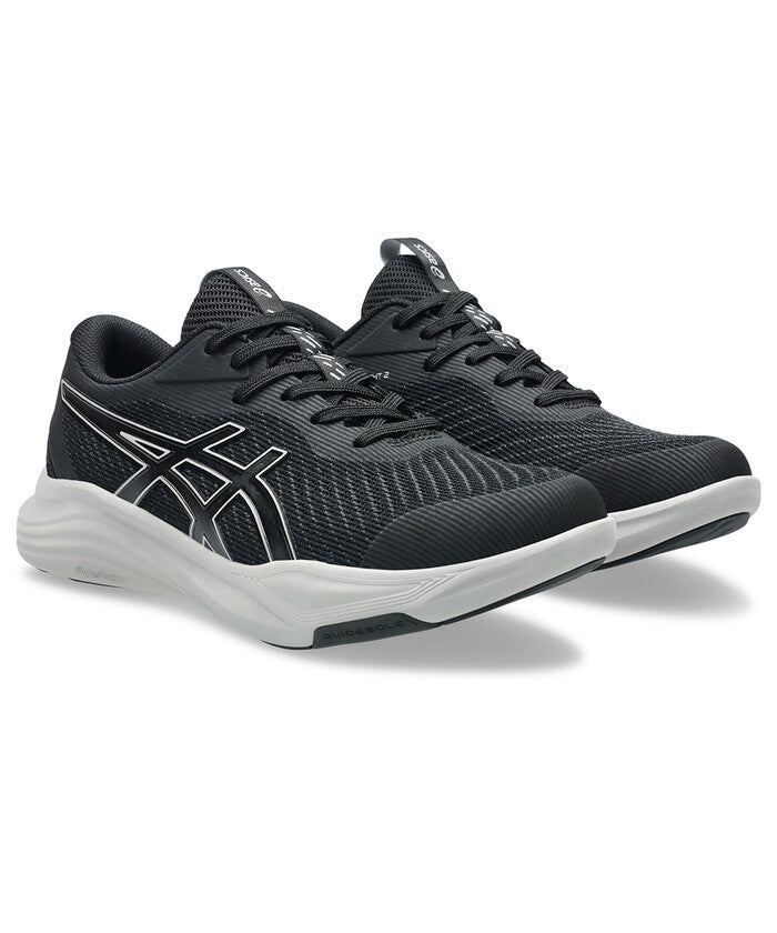 アシックス ウォーキング（ウェルネスウォーカー） ASICS WALKING (WELLNESS WALKER) ゲルライドウォーク ライト 2 （ブラック/グレー） ブラック/グレー