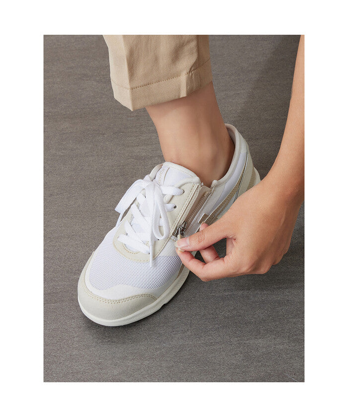 アシックス ウォーキング（ウェルネスウォーカー） ASICS WALKING (WELLNESS WALKER) ハダシウォーカー レディース 3E相当 （WHITE/BEIGE） WHITE/BEIGE