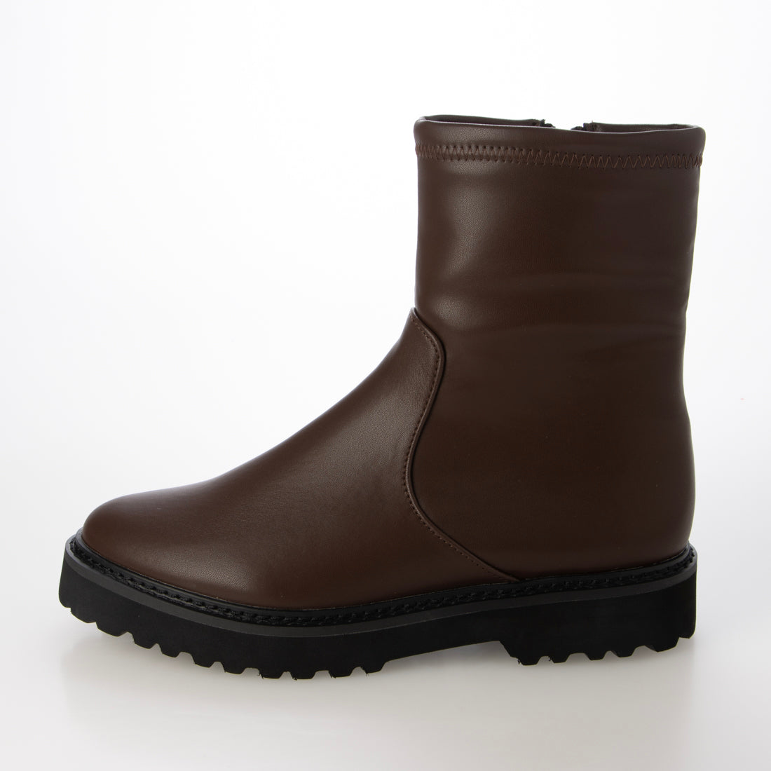 フィン Fin タンクソールストレッチブーツ【低反発スポンジ入り】 （ブラウン） ブラウン