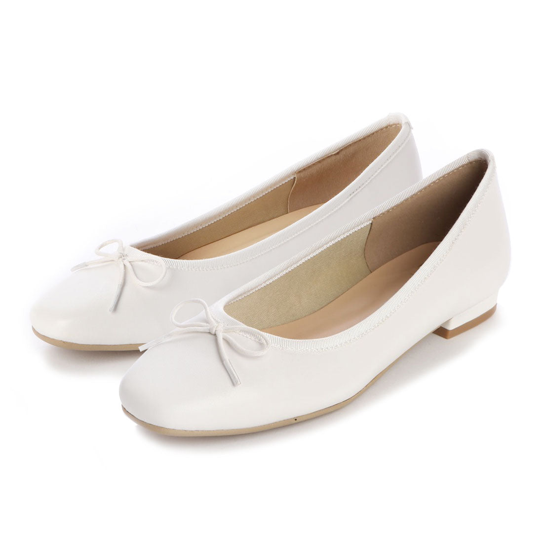 Fin Square Toe Ballet Shoes [Memory Foam Included]