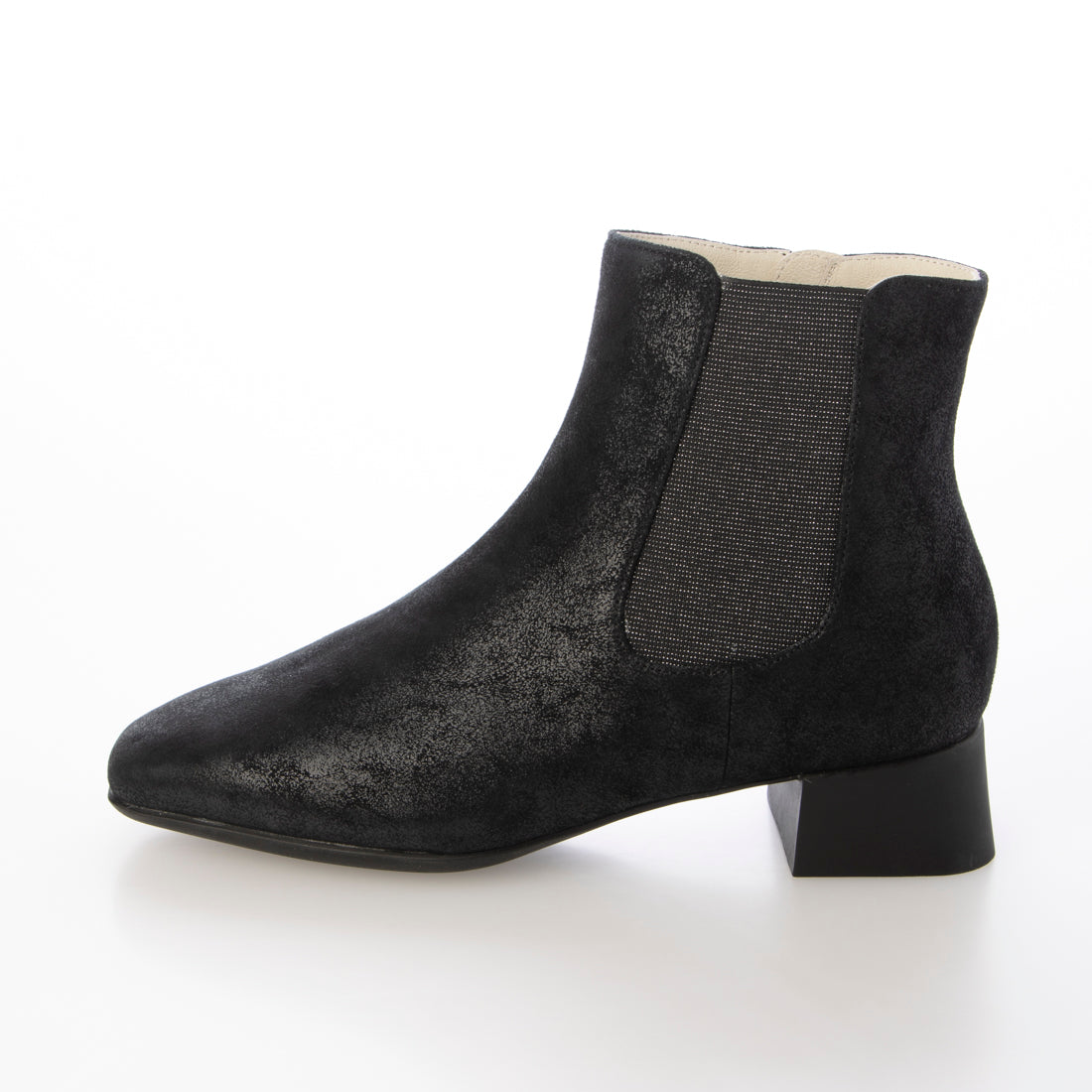 フィオリノ FIORINO フィオリノサイドコアブーツ （Metallic Black） Metallic Black