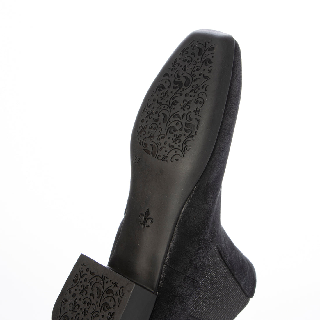 フィオリノ FIORINO フィオリノサイドコアブーツ （Metallic Black） Metallic Black