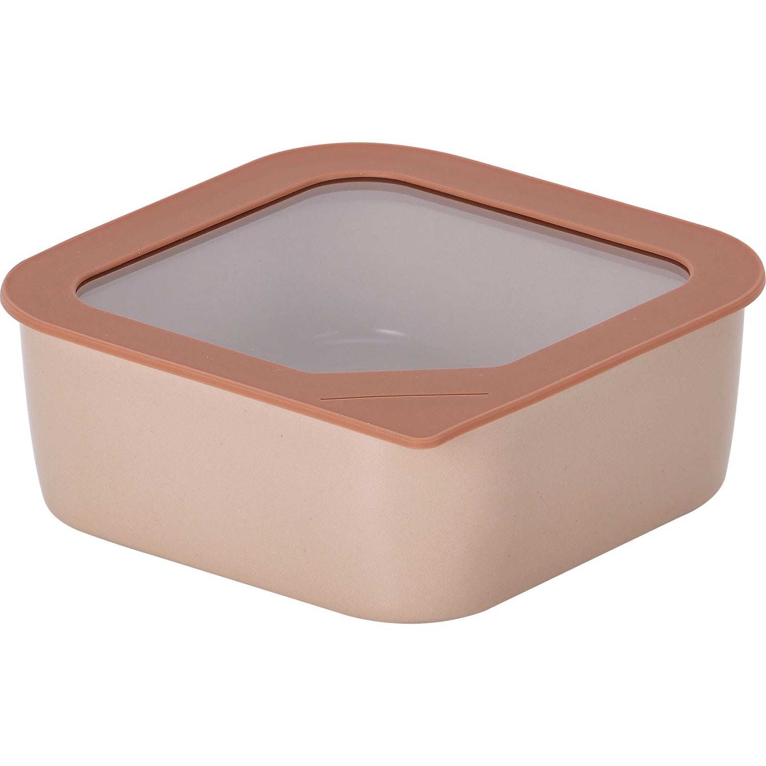 フィカ FIKA FIKAONE 陶磁器製食品保存容器900ml 四角タイプ 【返品不可商品】 （ローズピンク） ローズピンク