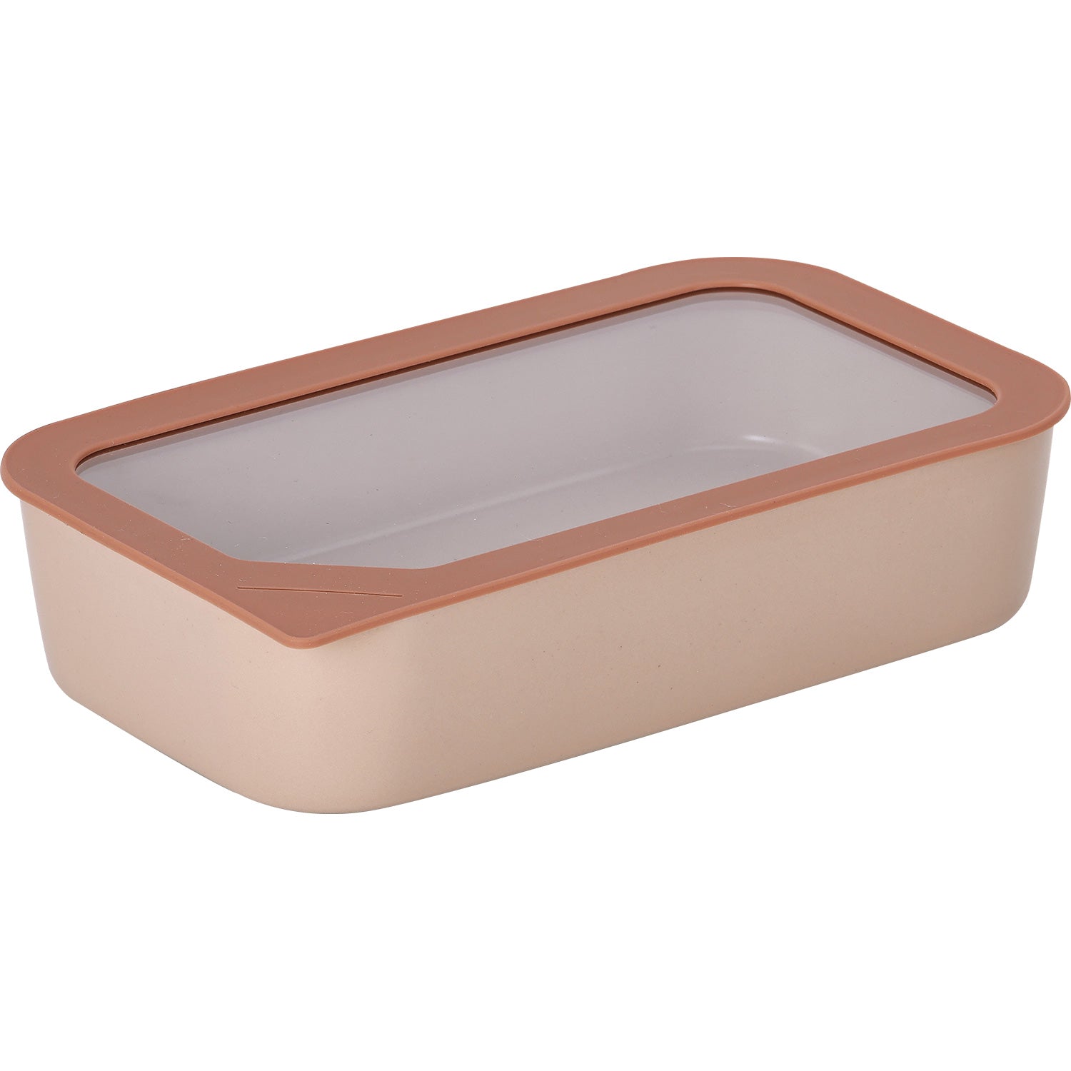 フィカ FIKA FIKAONE 陶磁器製食品保存容器1500ml 四角タイプ 【返品不可商品】 （ローズピンク） ローズピンク