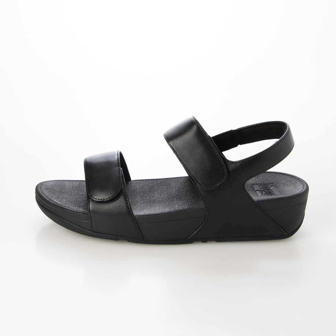 フィットフロップ fitflop LULU ADJUSTABLE LEATHER BACK-STRAP SANDALS （All Black） All Black