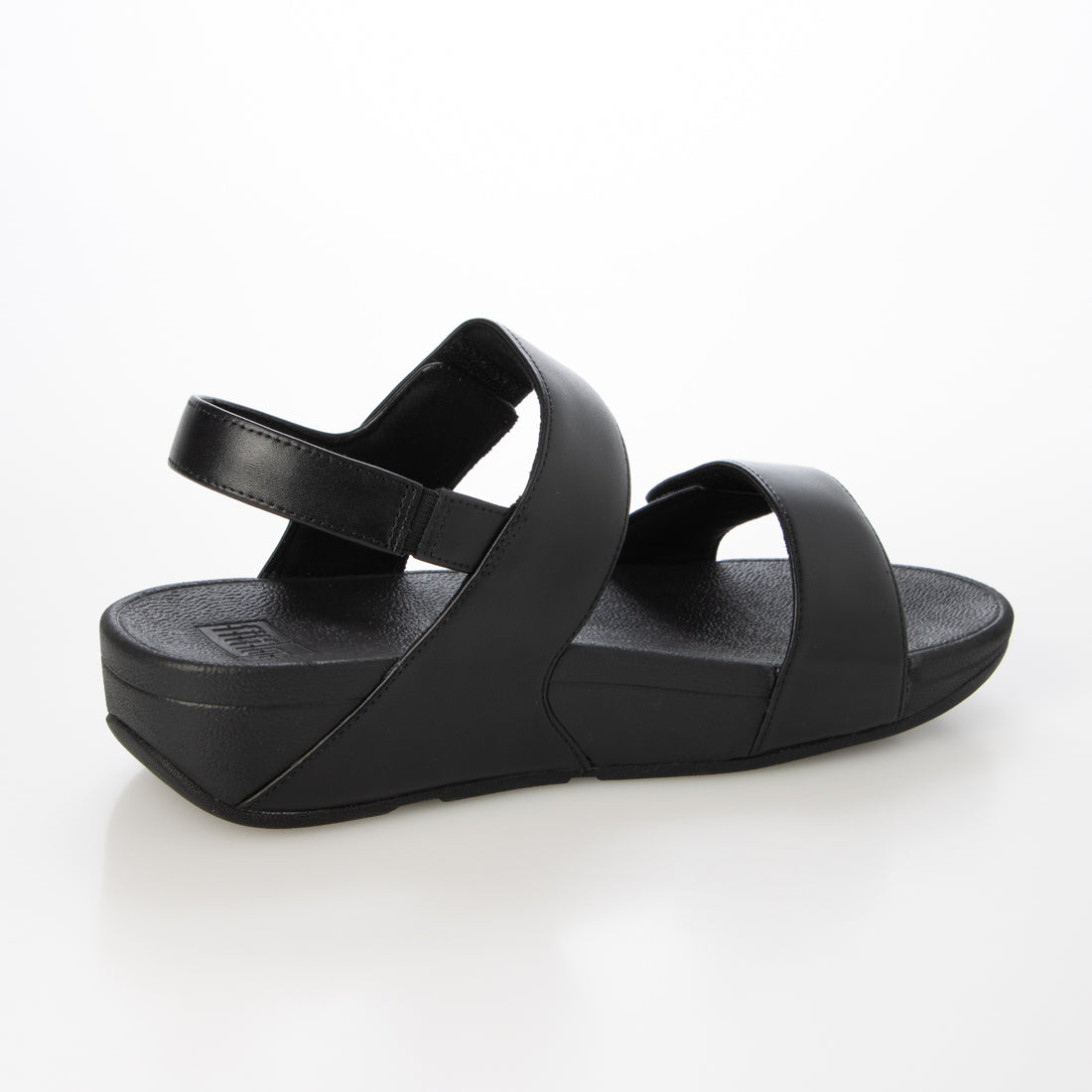 フィットフロップ fitflop LULU ADJUSTABLE LEATHER BACK-STRAP SANDALS （All Black） All Black