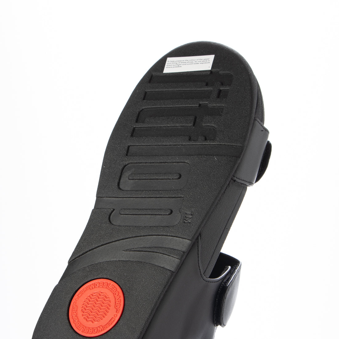 フィットフロップ fitflop LULU ADJUSTABLE LEATHER BACK-STRAP SANDALS （All Black） All Black